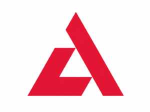 Geometric red A as the American Diabetes Association logo
